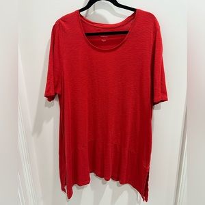 J Jill shot sleeve tunic - size XL